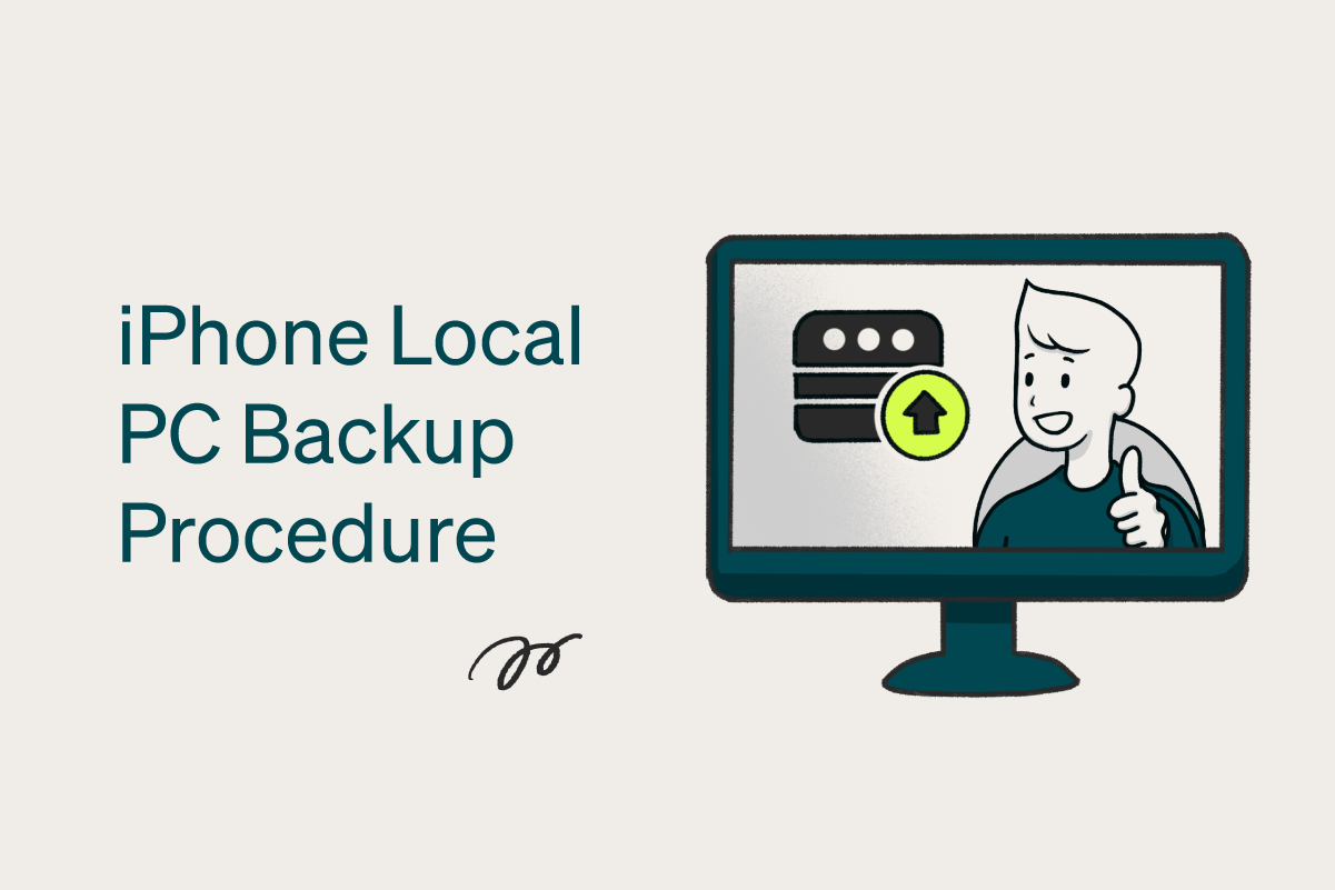 Iphone Local Pc Back Up Banner