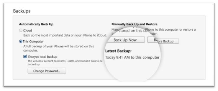 , How to back up your iPhone to your PC