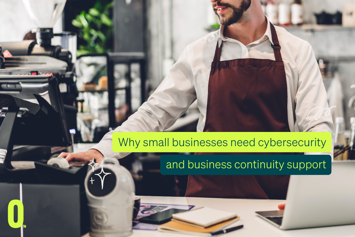 , Why Small Businesses Need Cybersecurity AND Business Continuity Support