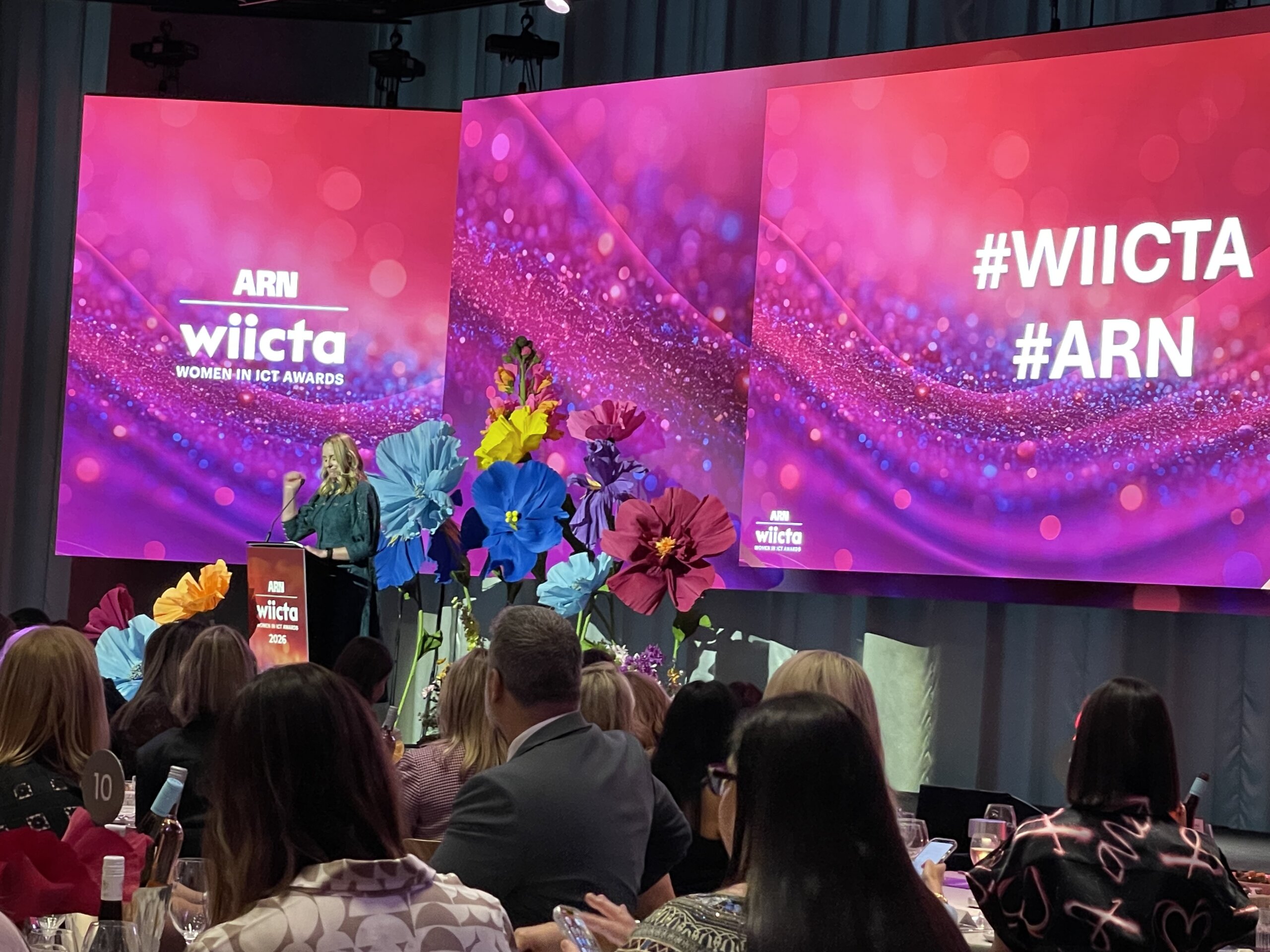 The WIICTA 2026 event stage