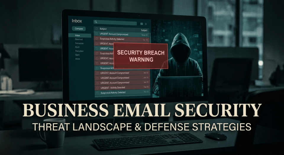 Email security warning and strategies